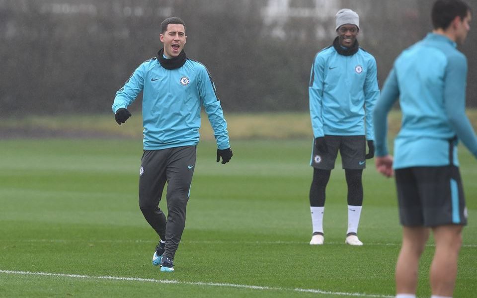 Eden Hazard bo eden izmed glavnih orožij na današnjem derbiju proti Kataloncem. Foto: FC Chelsea