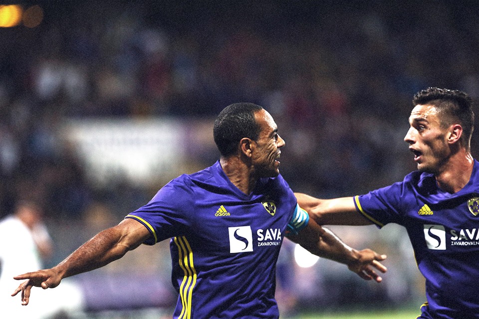 Danes je namesto Luka Zahovića začel Marcos Tavares. Foto: NK Maribor