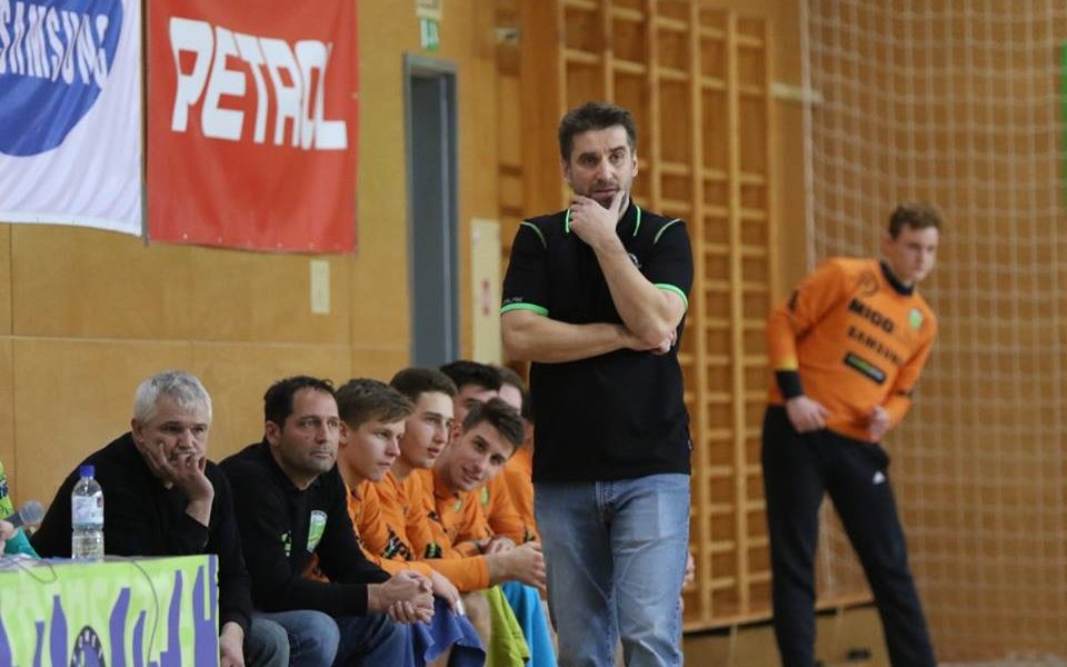 Robert Beguš je zelo zadovoljen z osvojenim 2. mestom po koncu rednega dela NLB lige. Foto: Igro Martinšek