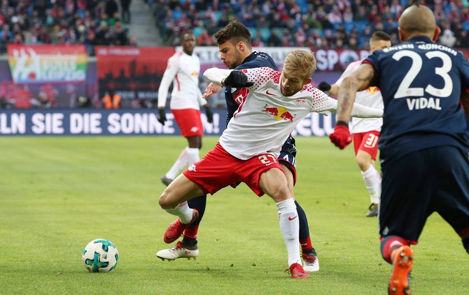 Kampl je z Leipzigom presenetil Bayern. Foto: RB Leipzig