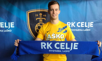 Gregor Okleščen bo od sezone 2019/2020 branil barve Celja Pivovarne Laško. Foto: RK Celje Pivovarna Laško