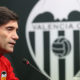 "Še vedno nismo dosegli svojih ciljev", je na novinarski konferenci rekel trener Valencie Marcelino. FOTO: FC Valencia