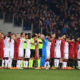 Danes so se pred tekmo z minuto molka spomnili na pokojnega Davideja Astorija. Foto: FC Roma