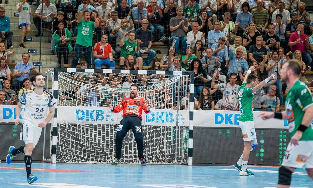 Prošt skupaj z Gopinngenom proti Flensburgu. Foto: Goppingen