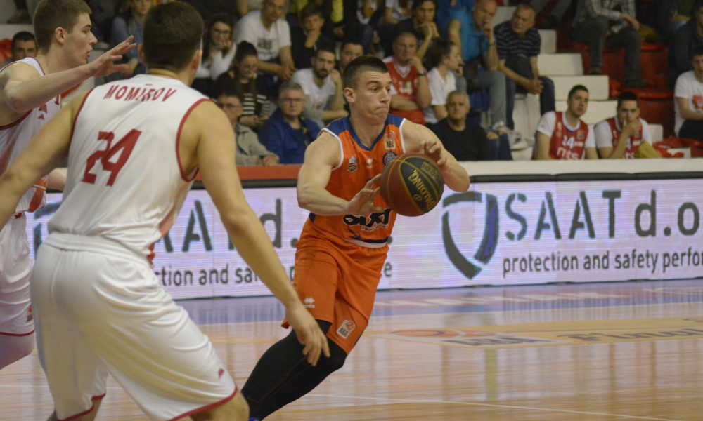 Matic Rebec je bil včeraj eden izmed najboljših posameznikov Primorcev. Foto: Jani Turk/KK Sixt Primorska