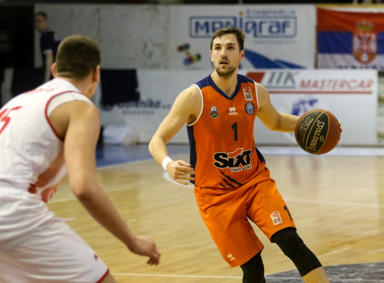 Tadej Ferme letos kaže res izjemne predstave v dresu Sixt Primorske. Foto: Jani Turk/KK Sixt Primorska