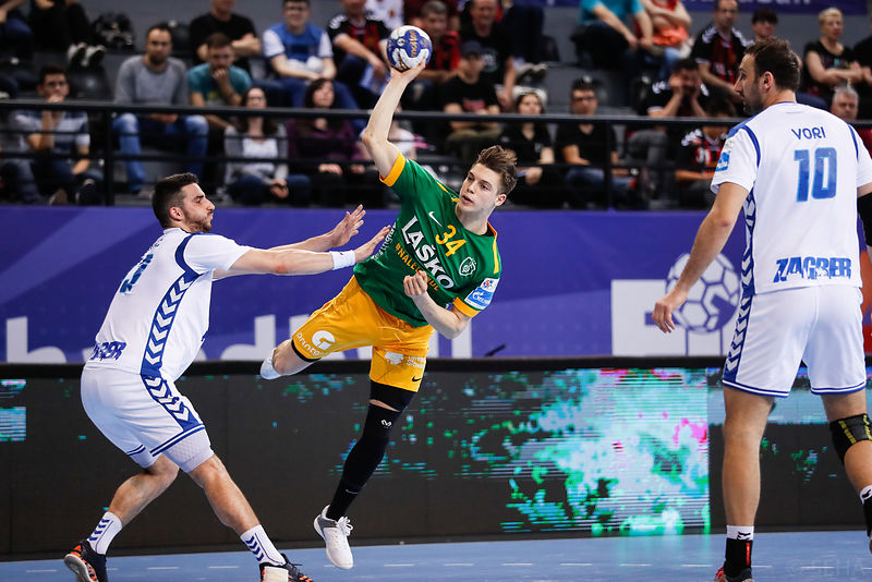 Domen Makuc je včeraj prikazal zares odlično igro. Foto: SEHA liga