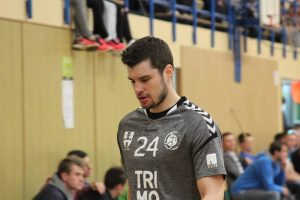 Klemen Sašek je včeraj odigral eno izmed boljših tekem v letošnji sezoni. Foto: RK Trimo Trebnje