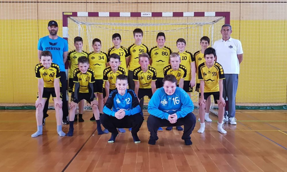 Mladi rokometaši SVIŠ-a branijo naslov državnih prvakov pri letniku 2005 in mlajši. Foto: Dominik Pekeč/ŠD Šport