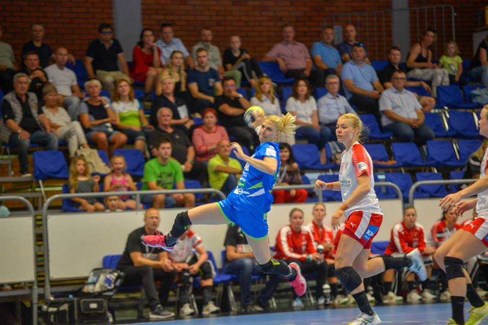 Tamara Mavsar se je ravno danes vrnila po poškodbi. Foto: Uroš Pihner/RK Krim Mercator