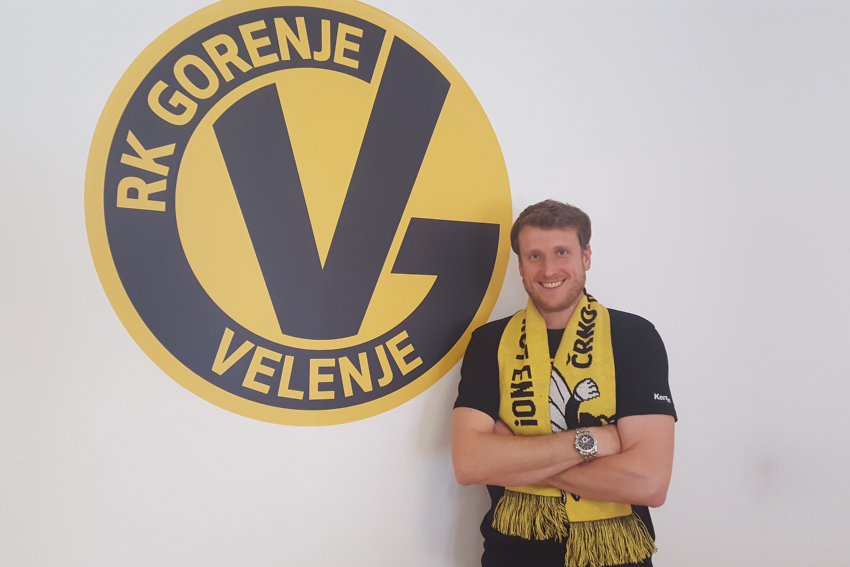 David Miklavčič se vrača v domovino, kjer bo branil barve Gorenja Velenja. Foto: RK Gorenje Velenje