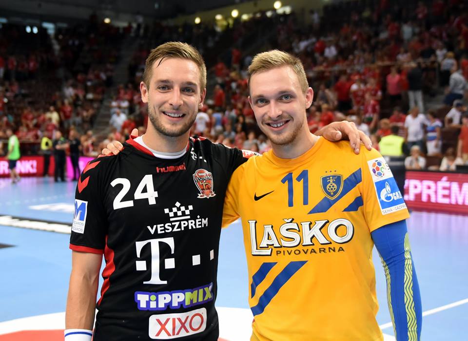 Gašper Marguč (levo) in Gal Marguč (desno) na tej sliki kot nasprotnika. Foto: Slavko Kolar