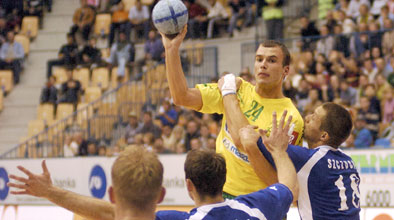 Zorman je Celju Pivovarni Laško leta 2004 pomagal tudi do osvojitve naslova evropskega klubskega prvaka. Foto: osebni arhiv